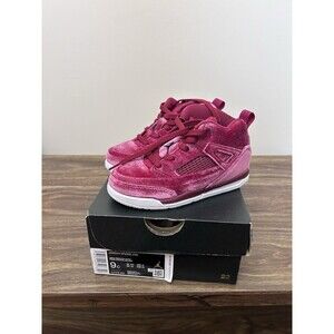 NIKE AIR JORDAN SPIZIKE TD KIDS NOBLE RED BLACK WHITE SZ 9C CJ7216-600 New